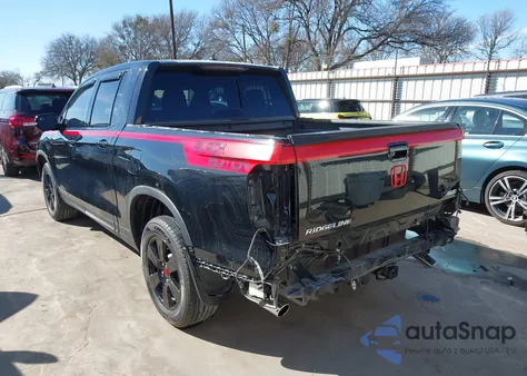 2018 Honda Ridgeline Black Edition из США, поврежденный, VIN 5FPYK3F84JB008544